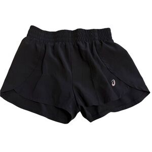 Asics Women's Black Athletic Shorts
